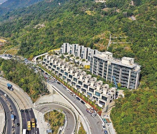 香港的房价 这里是九龙笔架山龙驹道缇山