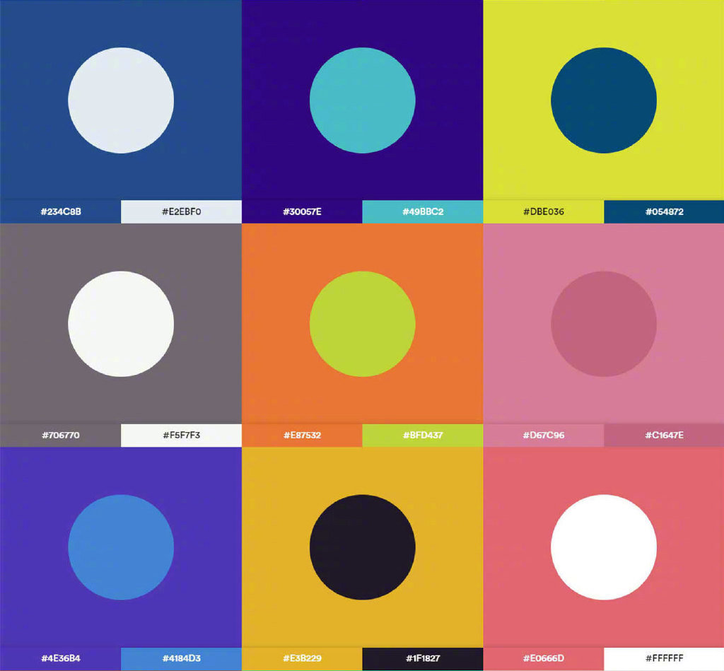 81组时尚色彩配色方案__财经头条