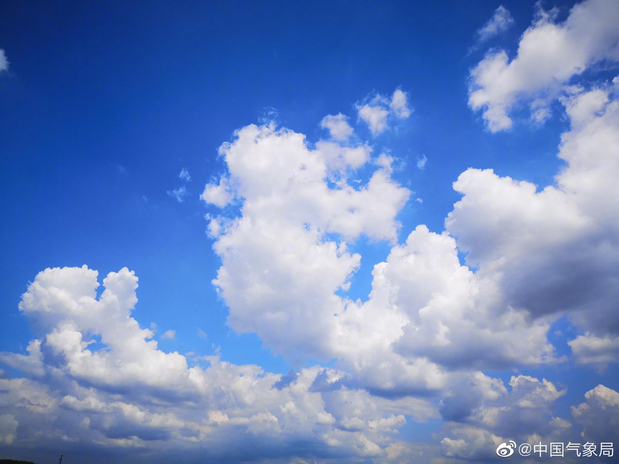 盛夏艳阳下的天空,云起云涌,各种云姿态万千,带着思绪游弋在远方