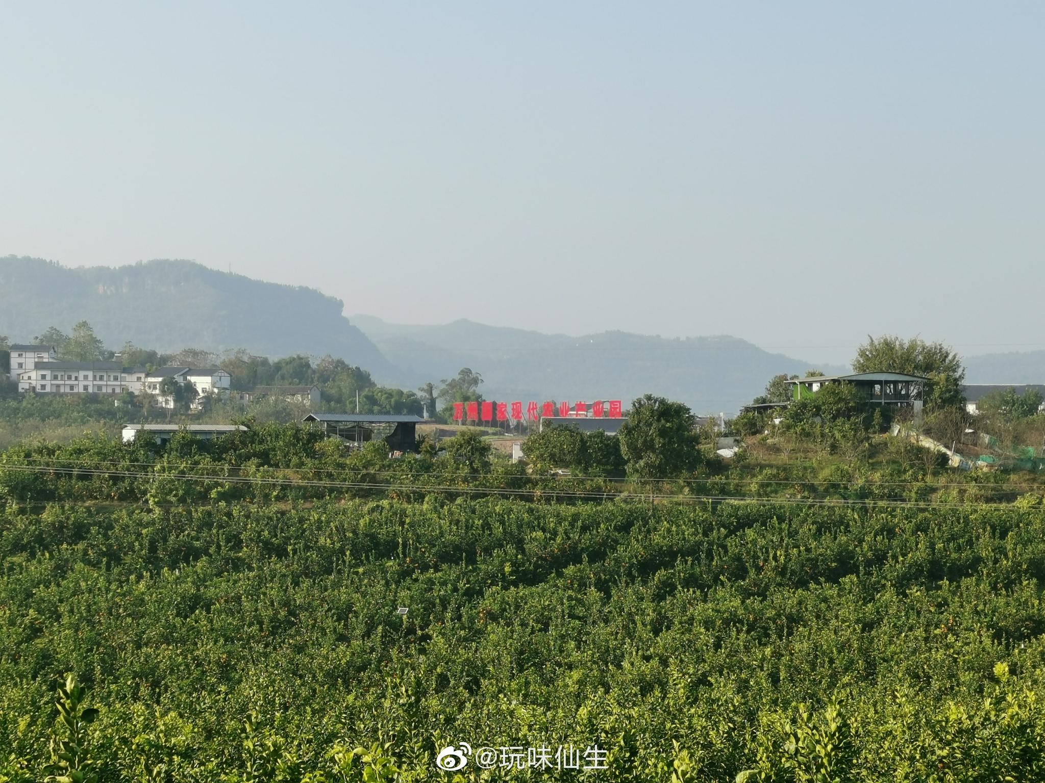 万州区国家现代农业产业园甘宁镇