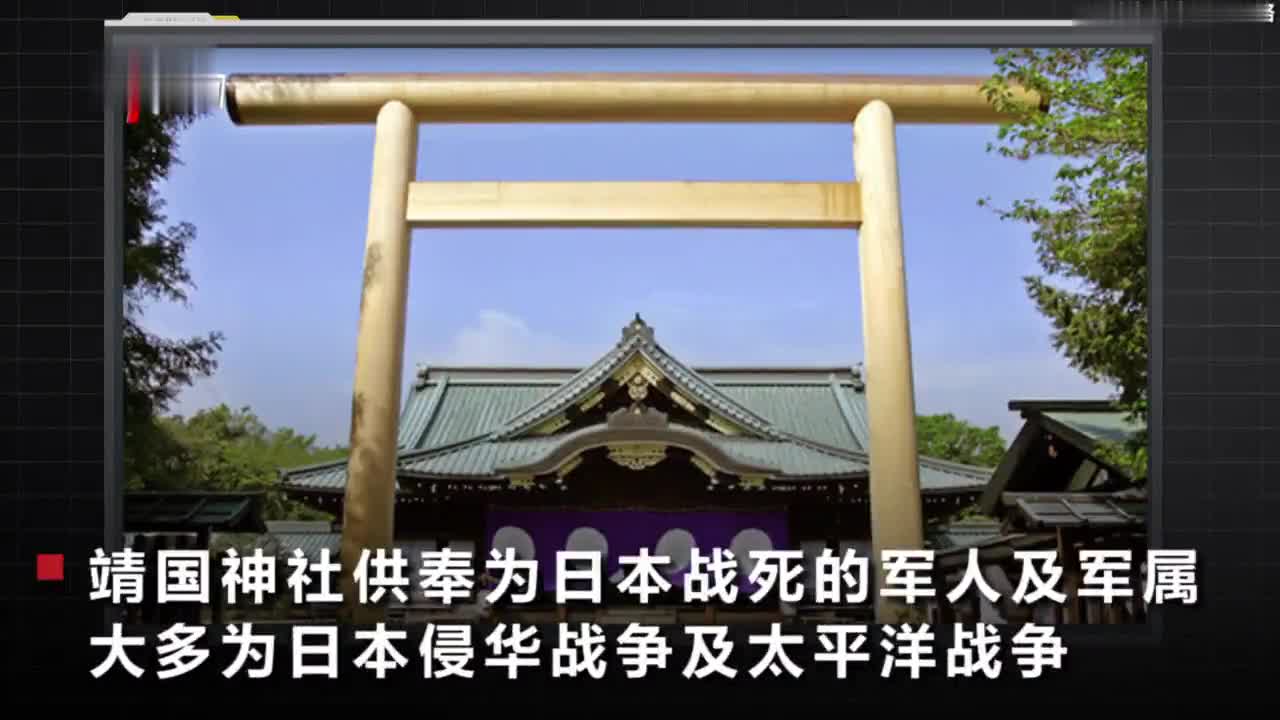 日本前首相安倍晋三参拜靖国神社