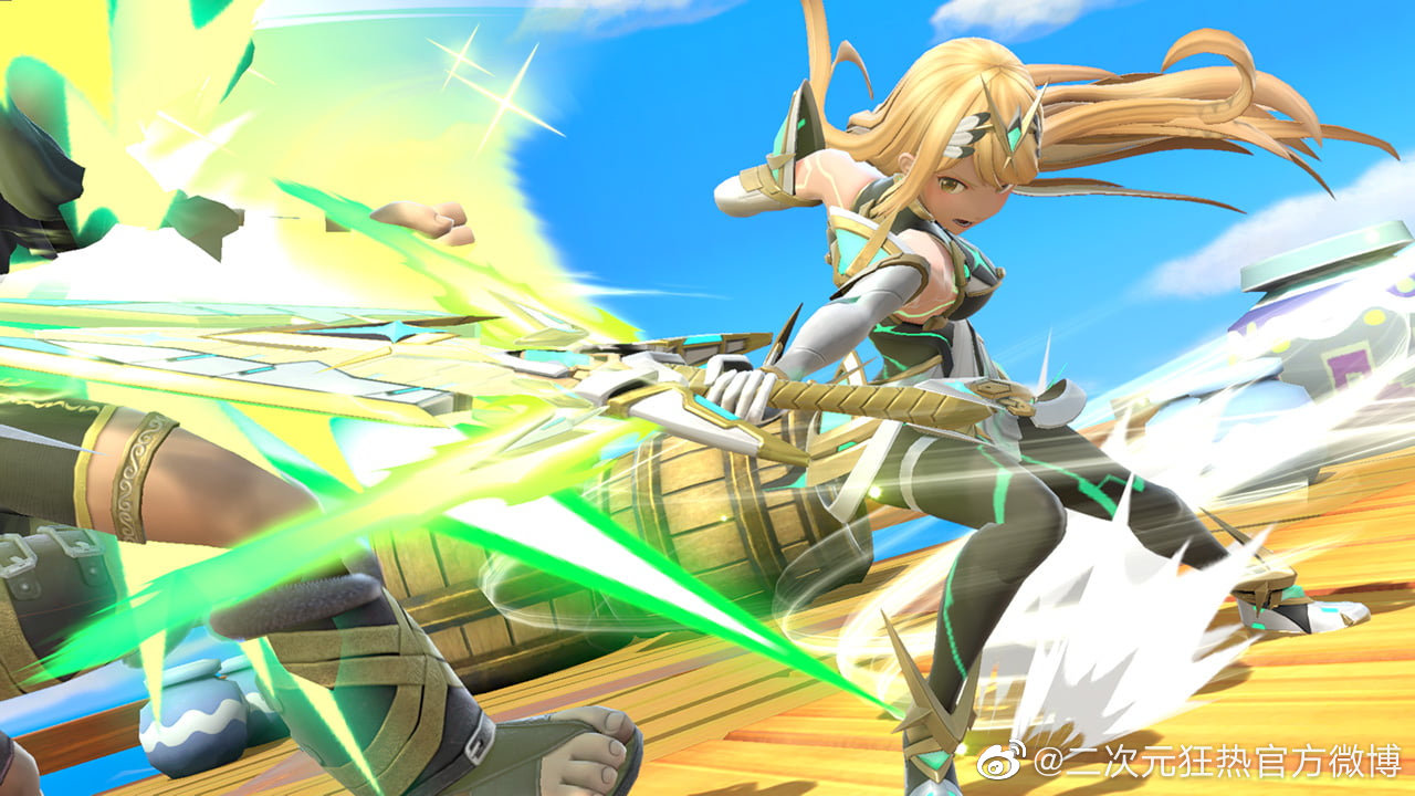 左异度之刃2的光右スマブラ参战时的光