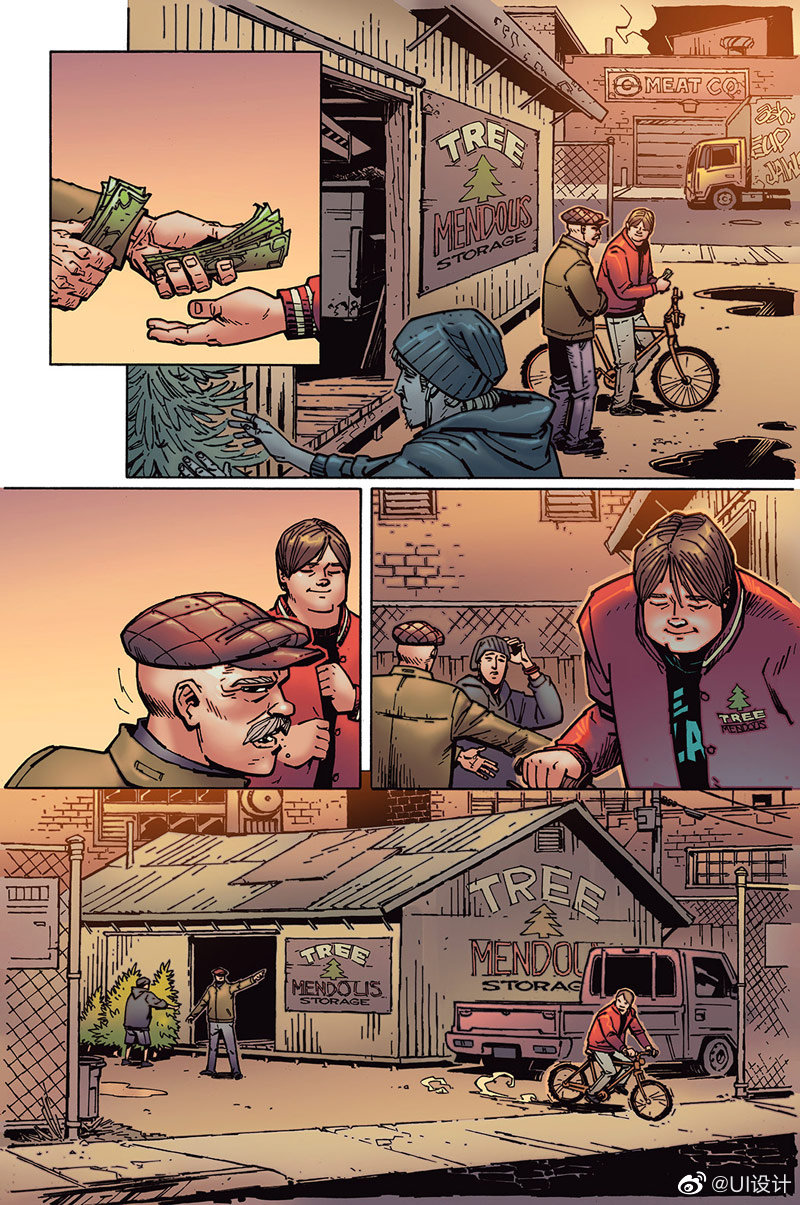 漫画调色师bryan Valenza 复古美式风格漫画