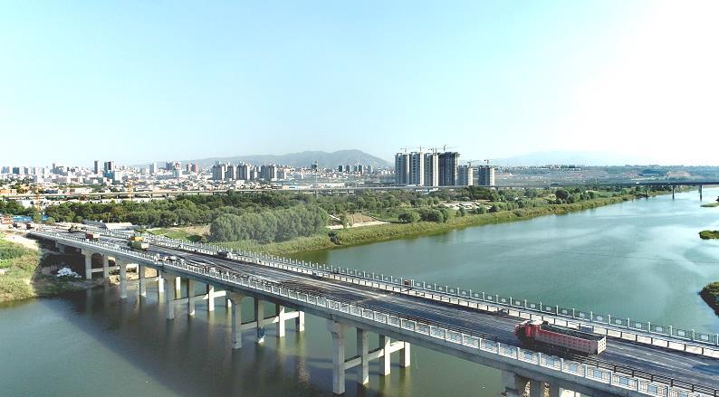 巩义市伊洛河治理工程康桥正式通车|巩义|新桥|康桥_新浪新闻