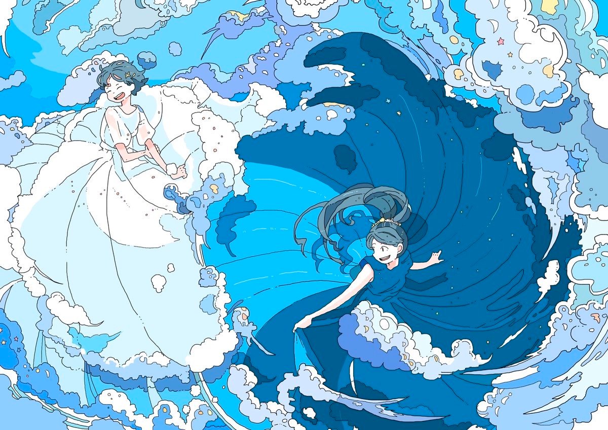 插画师nara_lalana一定是个充满美好幻想的人吧