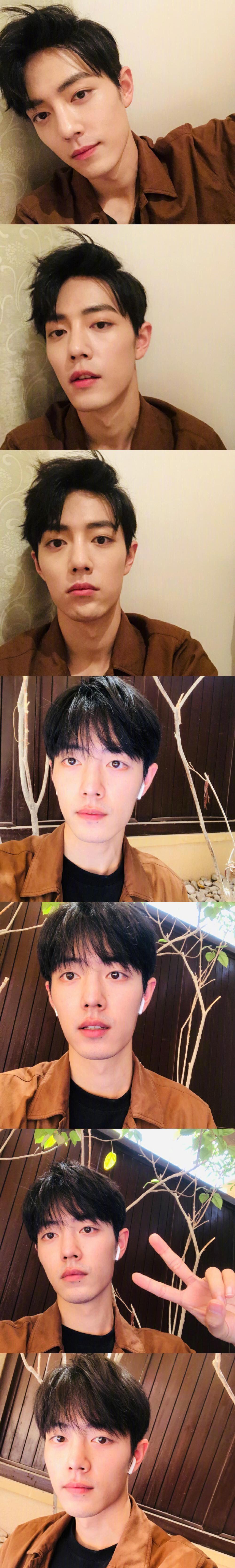 肖战素颜怼脸拍合集,五官经得起无限放大,果真是大帅哥了