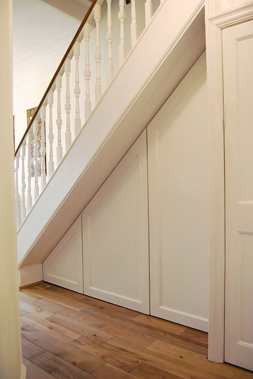 楼梯下的一些储藏设计参考