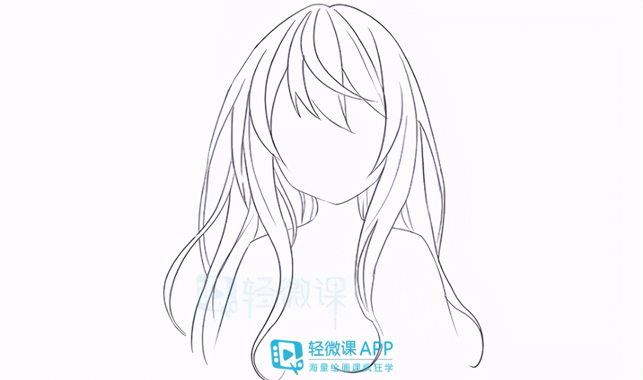 动漫发型不会画女生多种发型绘制方法