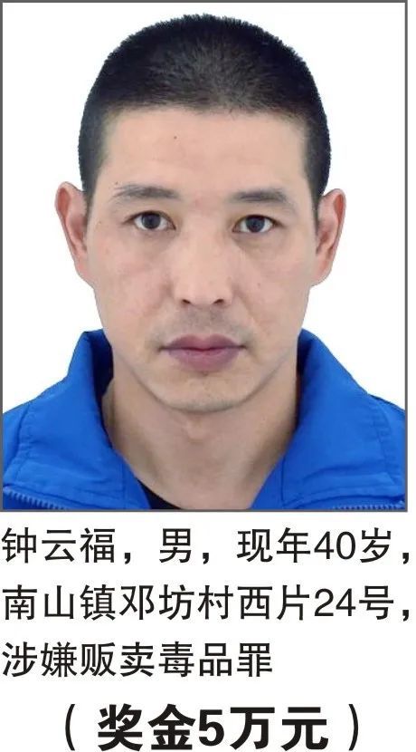 发现这些人立即报警，警方最高悬赏50万抓捕涉麻涉毒逃犯休闲区蓝鸢梦想 - Www.slyday.coM