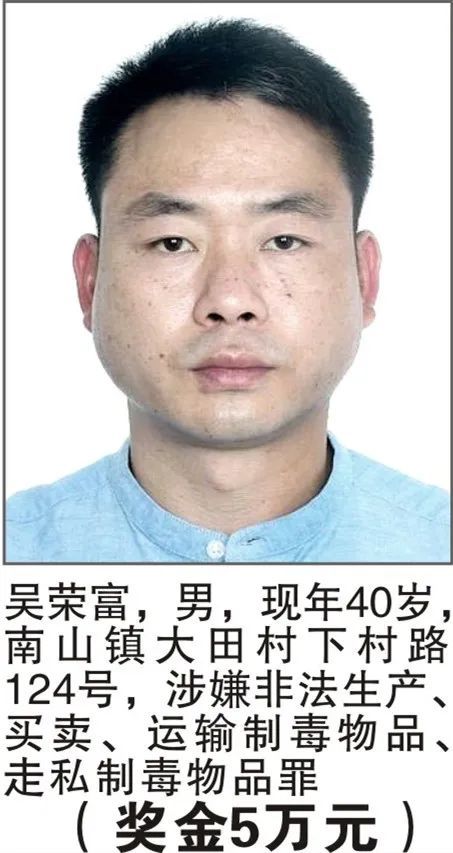 发现这些人立即报警，警方最高悬赏50万抓捕涉麻涉毒逃犯休闲区蓝鸢梦想 - Www.slyday.coM