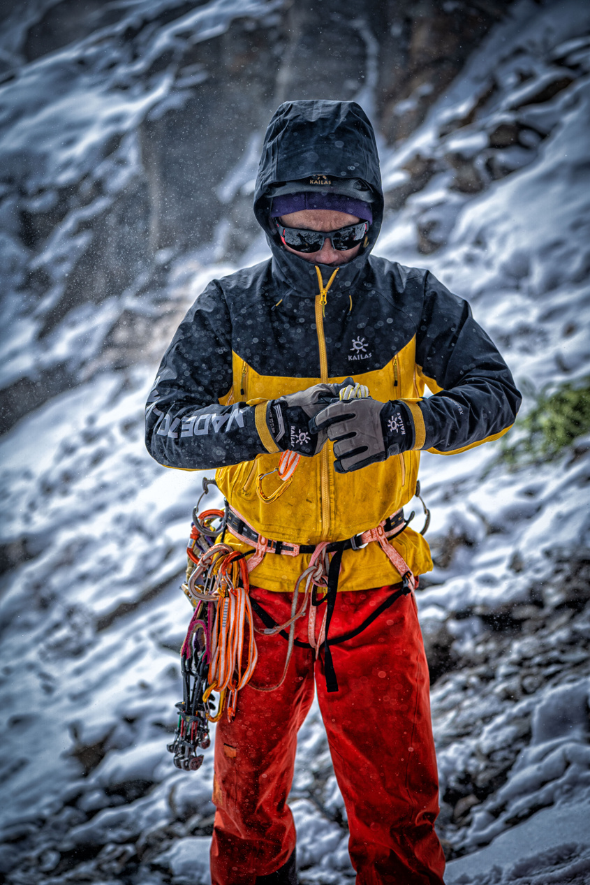 如此通俗简单——攀登者进化到今天,这即为他们的普世攀登伦理观.