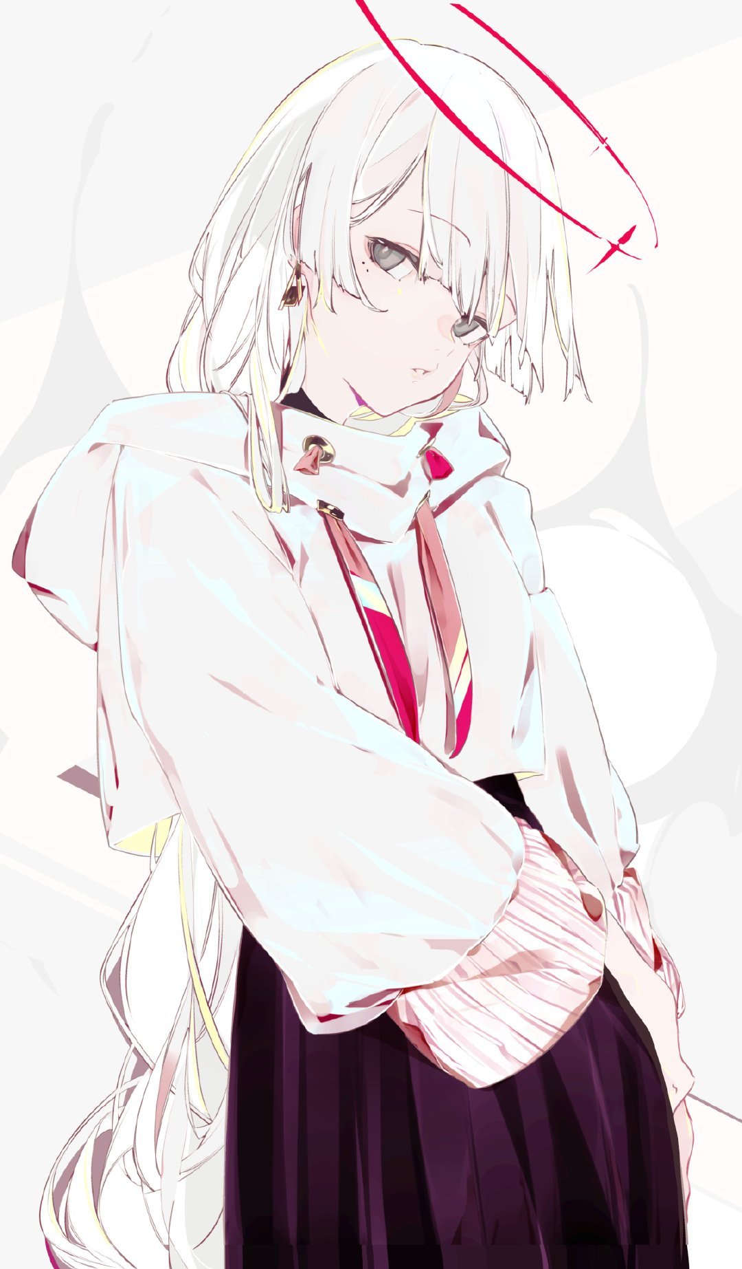 插画师 米室 的日系风人物插画