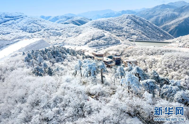 浙江安吉:雾凇和雪的"圆舞曲"|安吉县|浙江|浙江省_新浪新闻