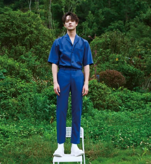 许凯为显腿长在裤子上加心机线三七比例让人心动