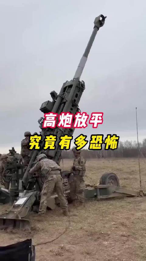高射炮放平，威力有多恐怖|高射炮_新浪新闻