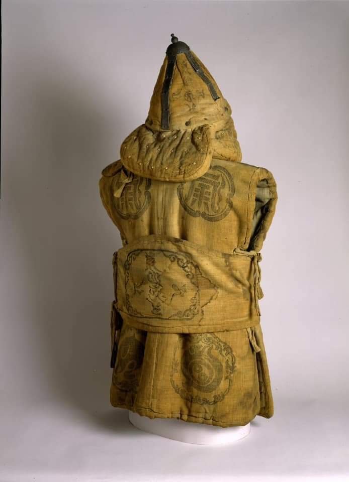 美国大都会博物馆藏朝鲜王朝道教符文棉甲__财经头条