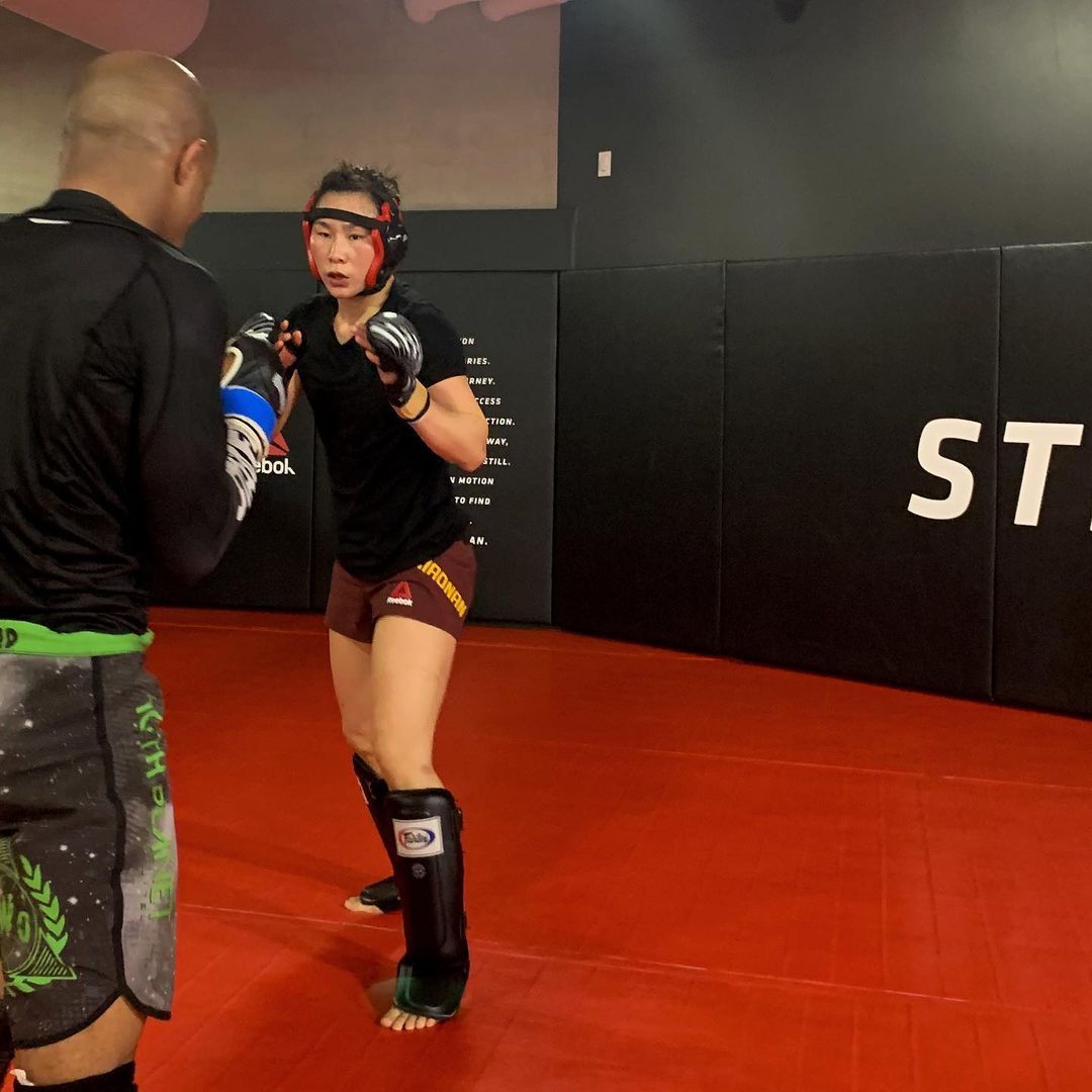 备战火热进行中 距@ufc选手闫晓楠 回归赛场还有20天!