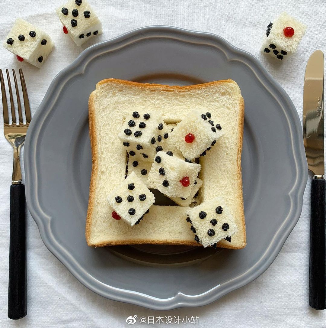 面包上的小创意.(eiko mori)