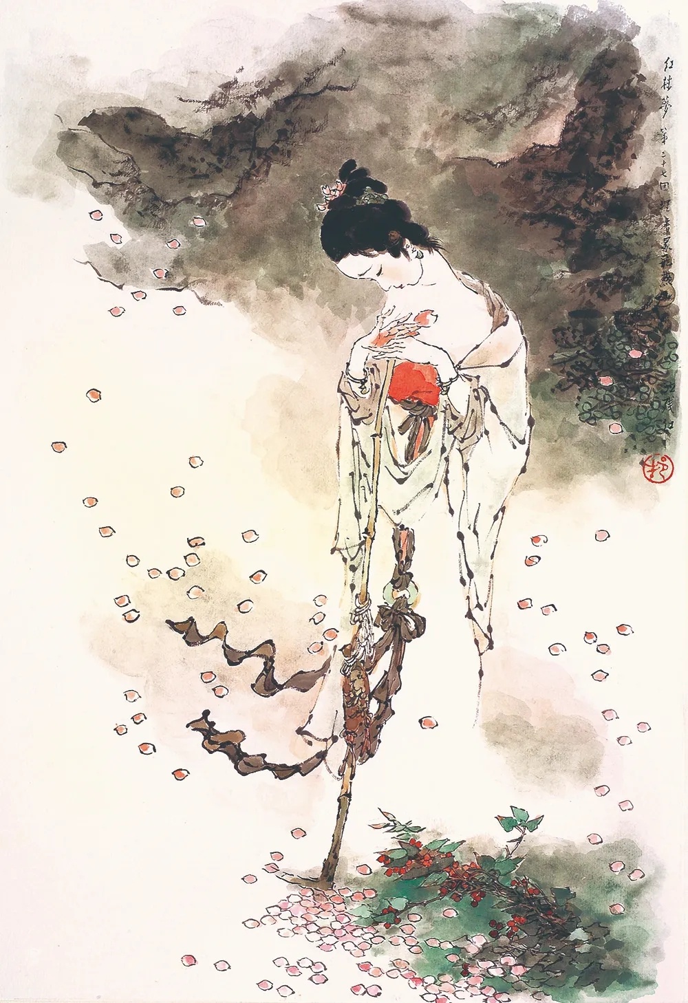 国画大师笔下的红楼梦千古一梦入画中