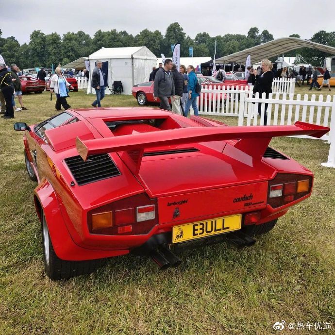 经典车之1988年兰博基尼lamborghinicountach5000