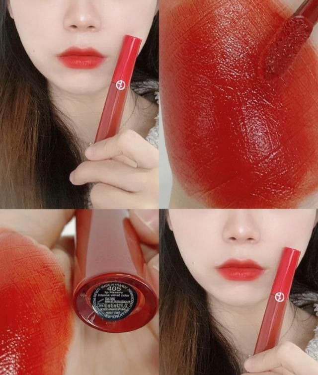 阿玛尼最值得囤的口红:415颜色太美艳,谁涂谁好看