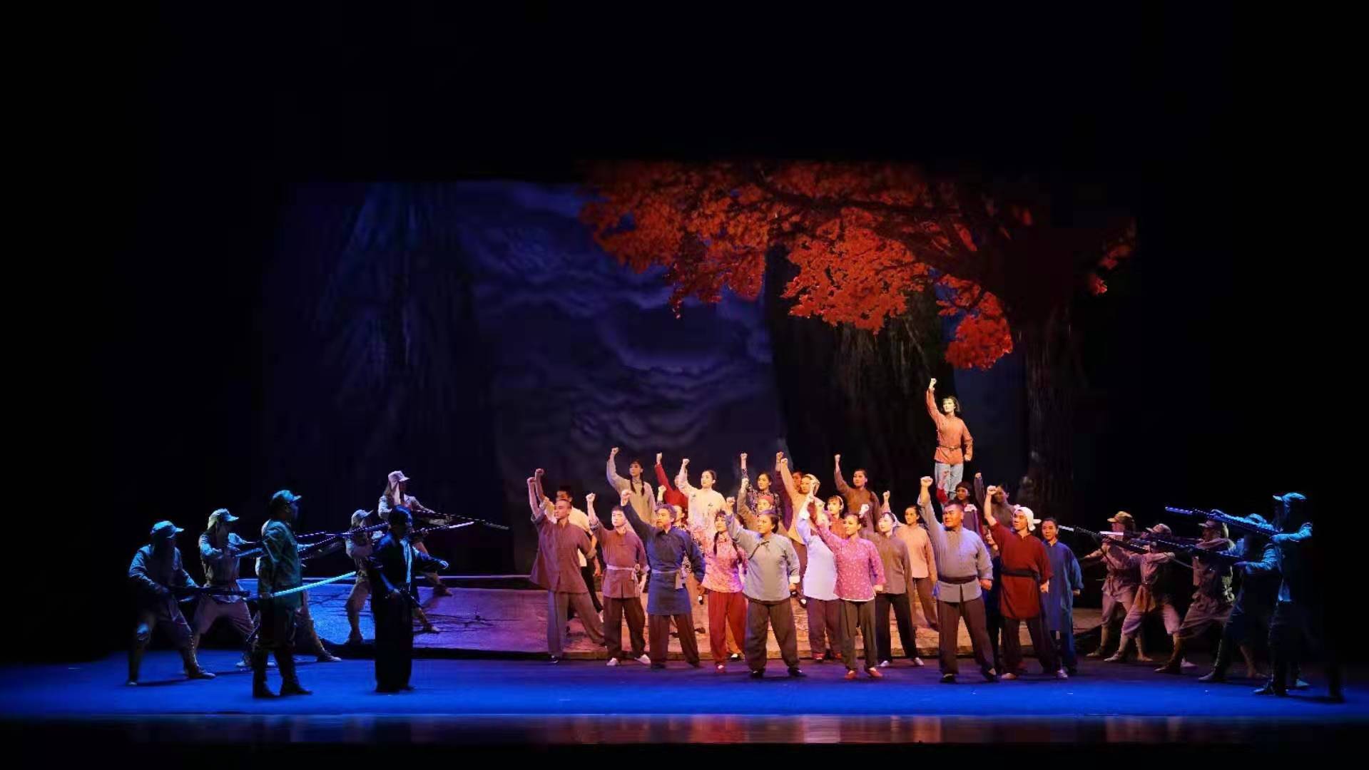 新编越调现代戏《山花烂漫》中国戏曲学院供图