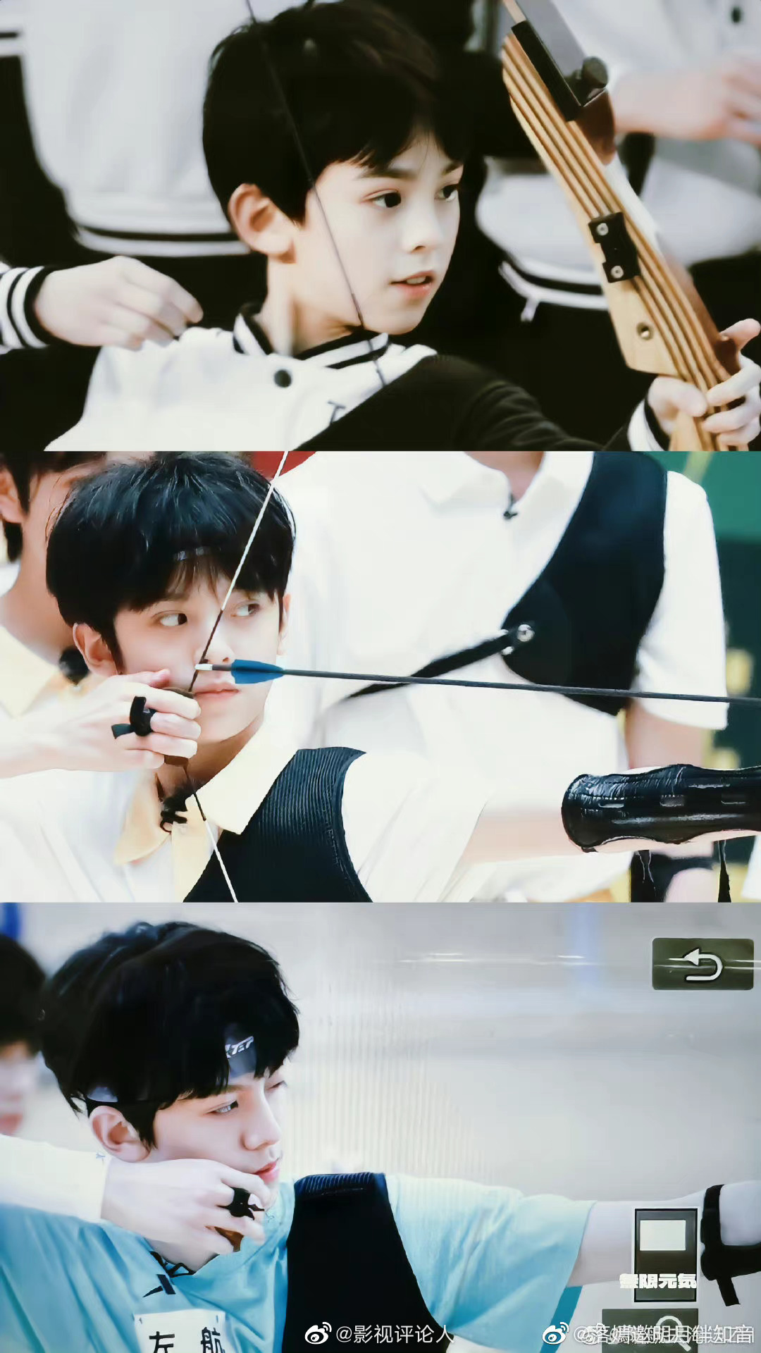 待想看到射箭打篮球的左航啦@tf家族-左航 67运动场上的左航好乖阿!