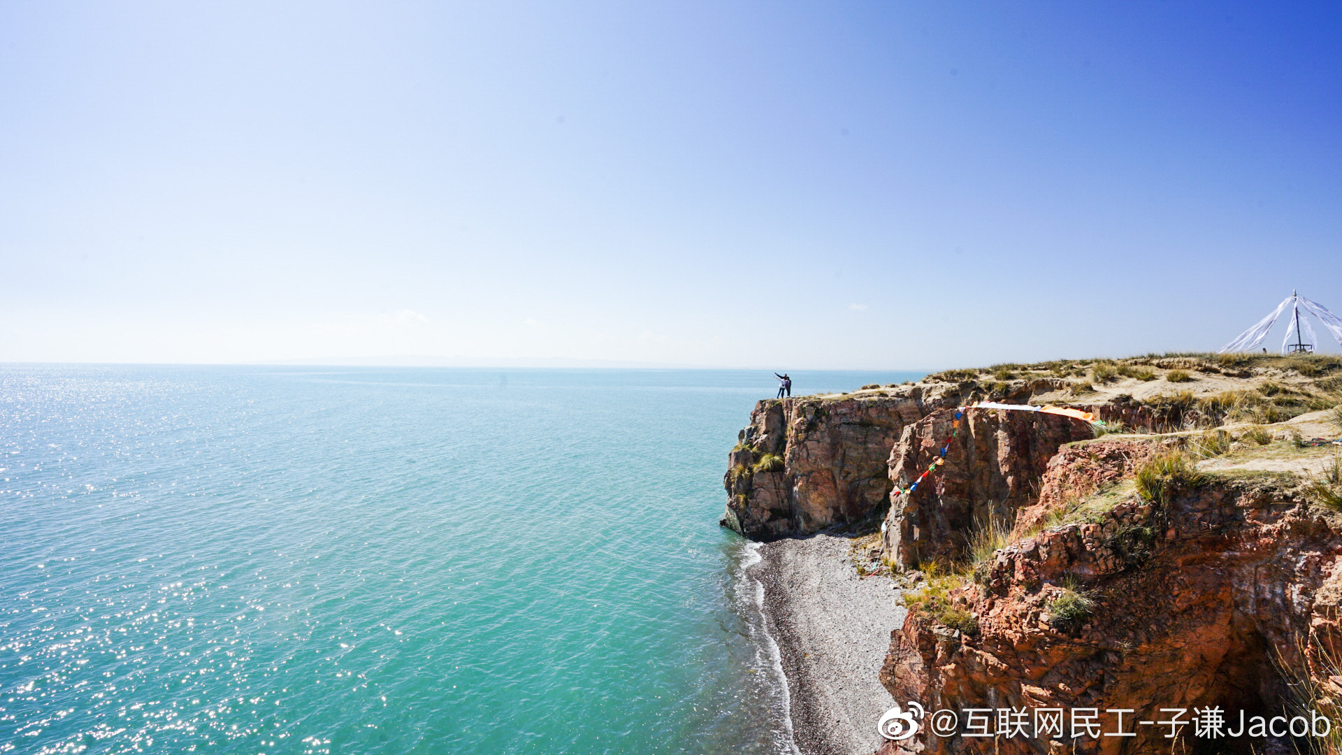 青海湖的断崖,是不是有点澳洲十二门徒(图3-4)的感觉?