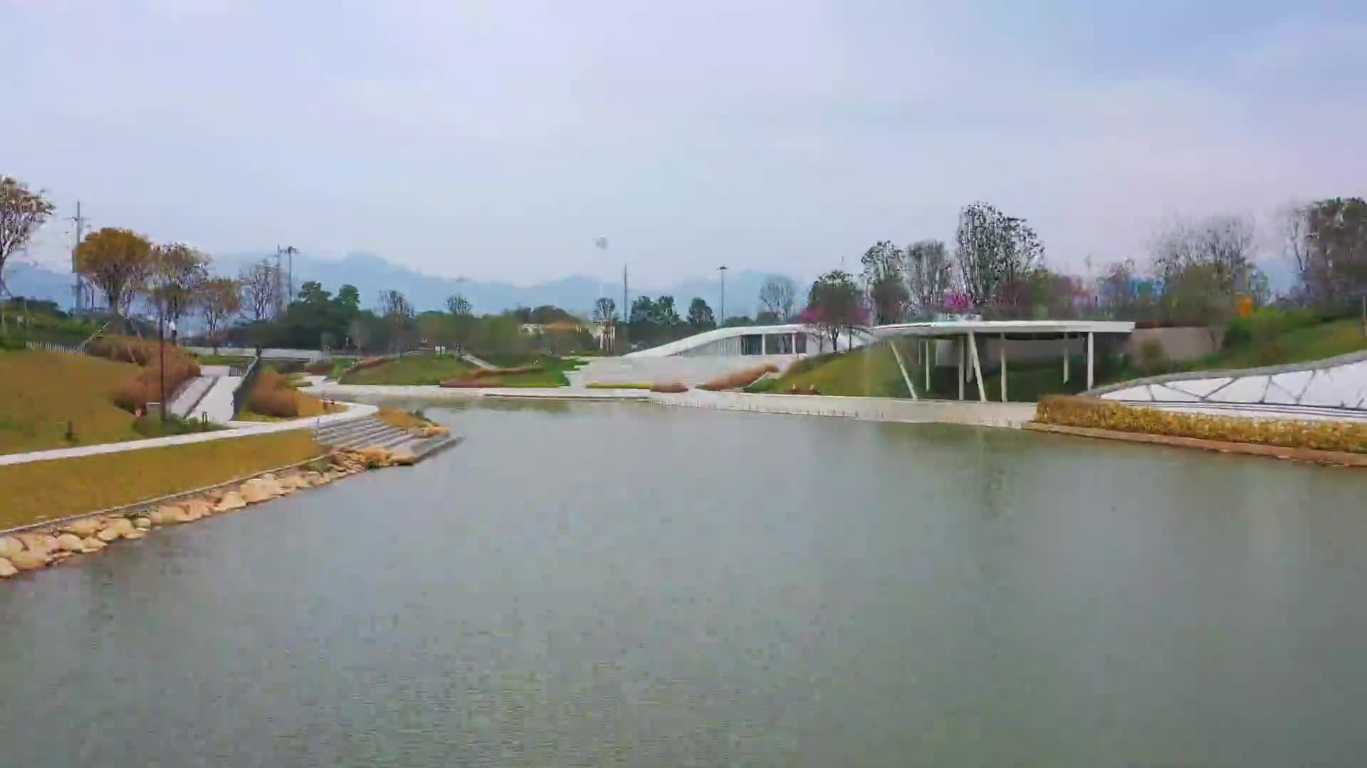 大鹏又多了一处生态公园葵涌河景观提升工程已竣工验收即将全线开放