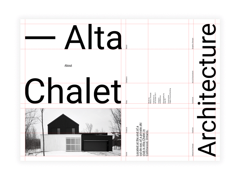 一组网格形式图文版式设计灵感!