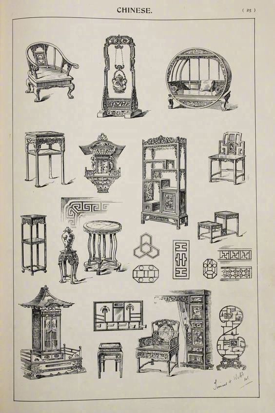 一些世界经典流派家具设计手绘图_高清图集_新浪网