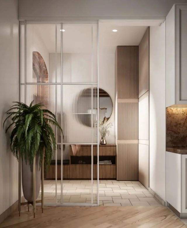 玄关墙这样设计一进门就旺到你