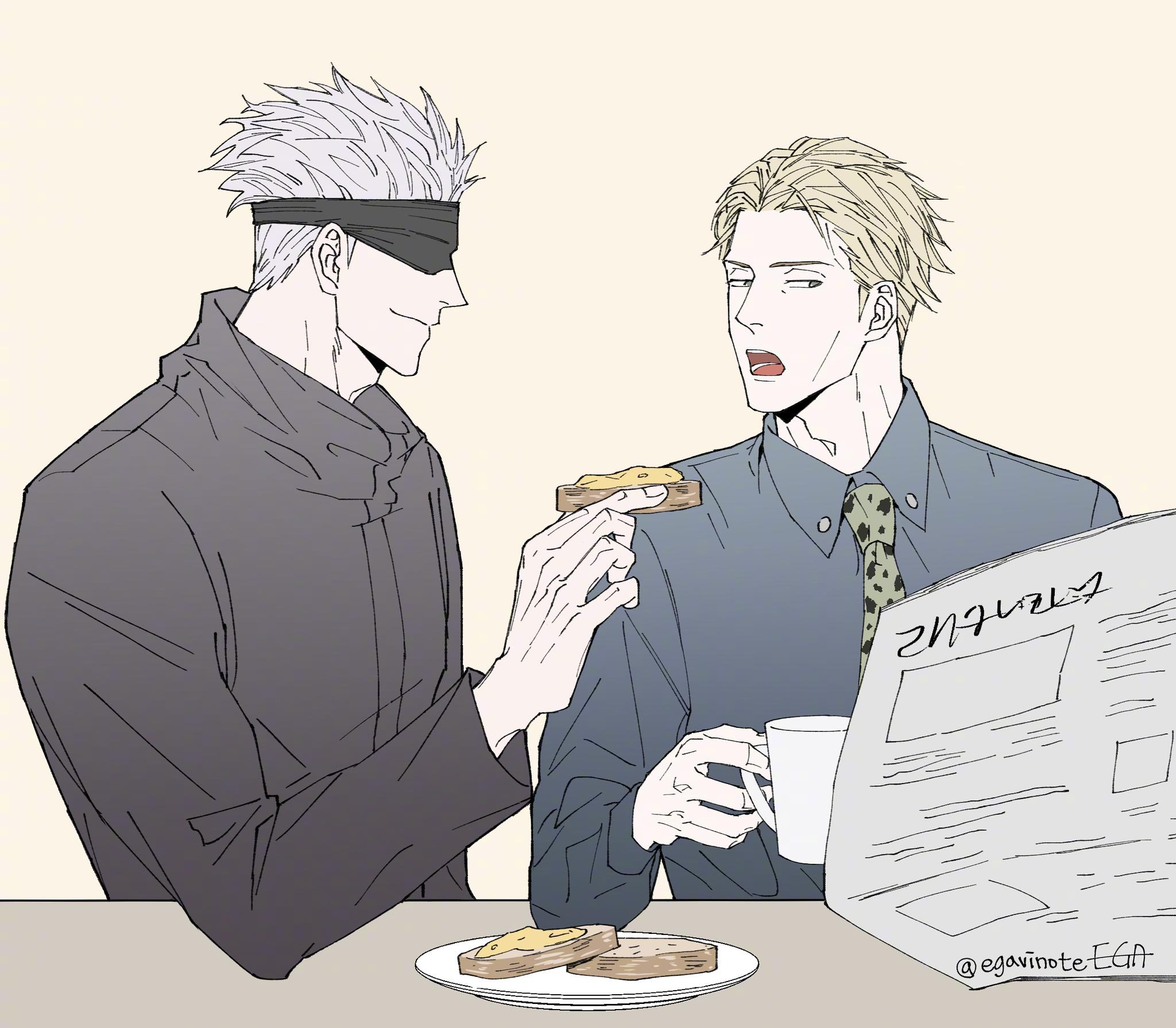 五条悟 x 七海建人.twitter:egavinote