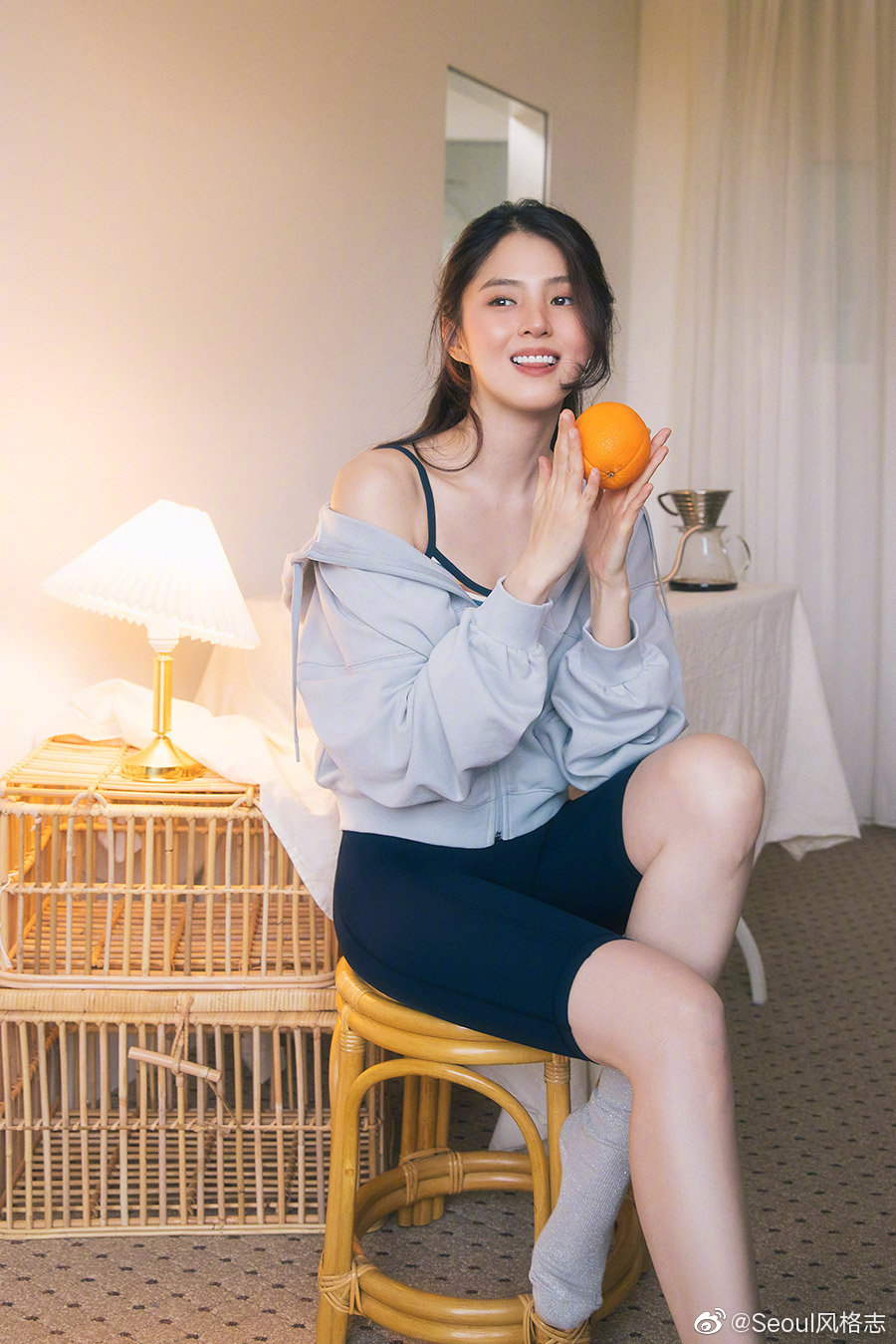 韩素希 x barrel fit 2020s/s collection在韩剧 里饰演反派角色让人