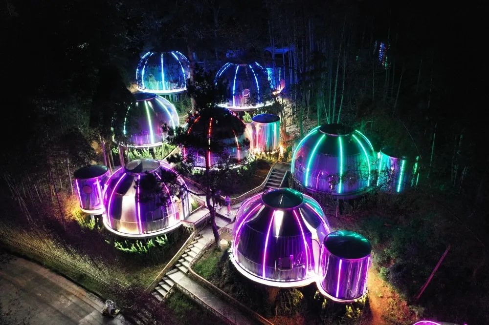 音乐旅程中秋游玩宝典登高望月赏花游玩住星空屋一站式家庭休闲度假游