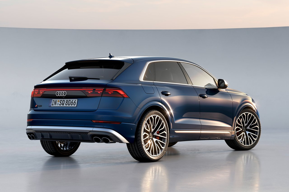 奥迪旗舰suv海外售6799万起2024款奥迪q8sq8发布