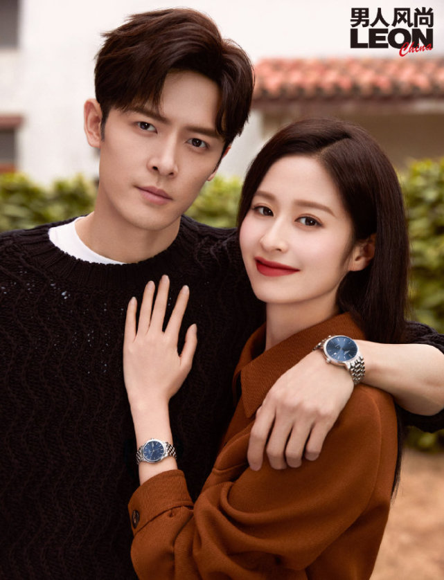 颖儿付辛博合拍情人节大片牵手拥抱宛如热恋男帅女美太般配