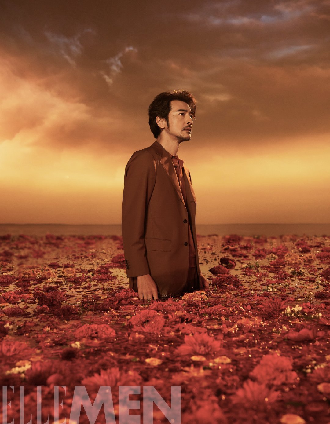 金城武为ellemen六月刊拍摄封面大片