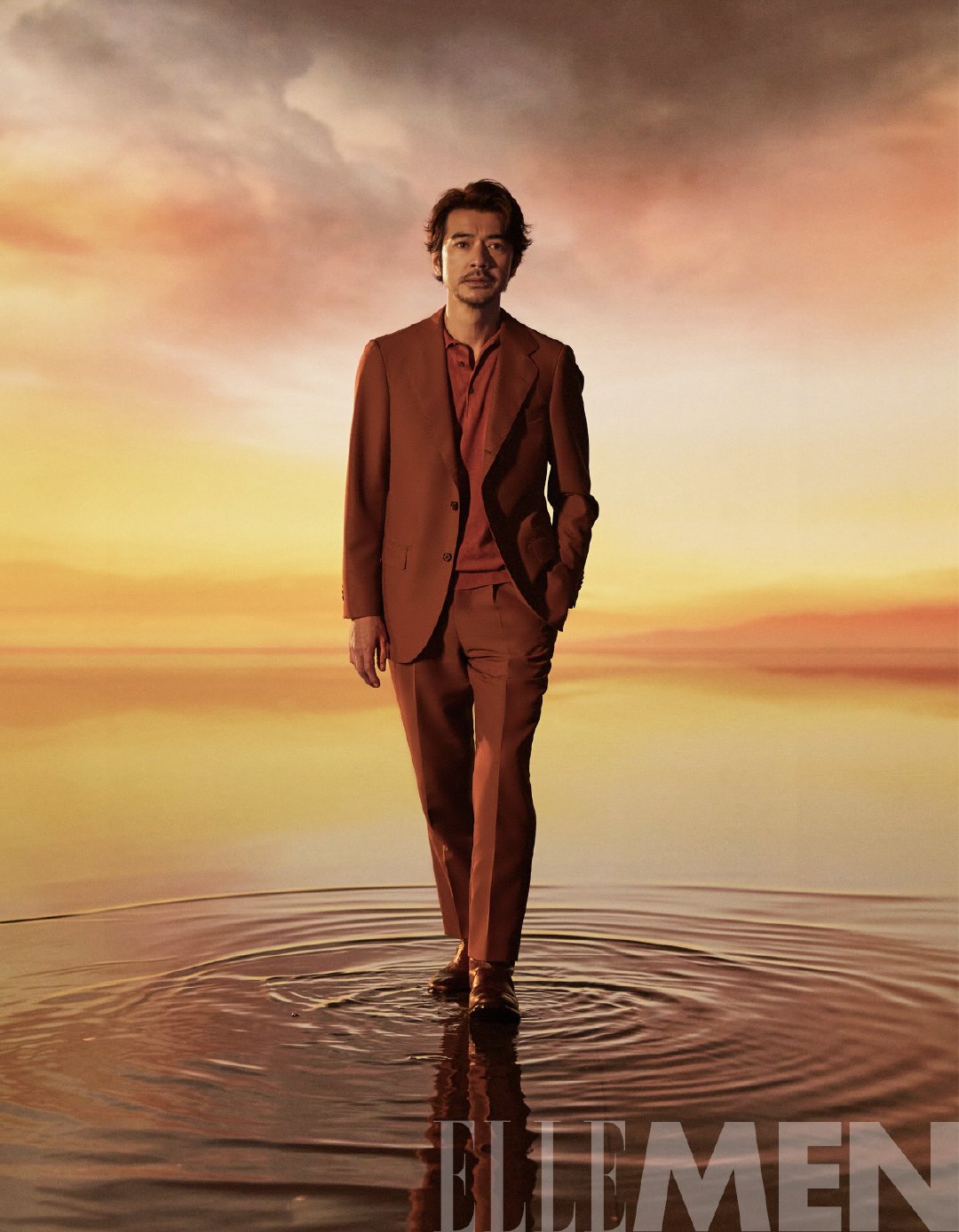 金城武为ellemen六月刊拍摄封面大片