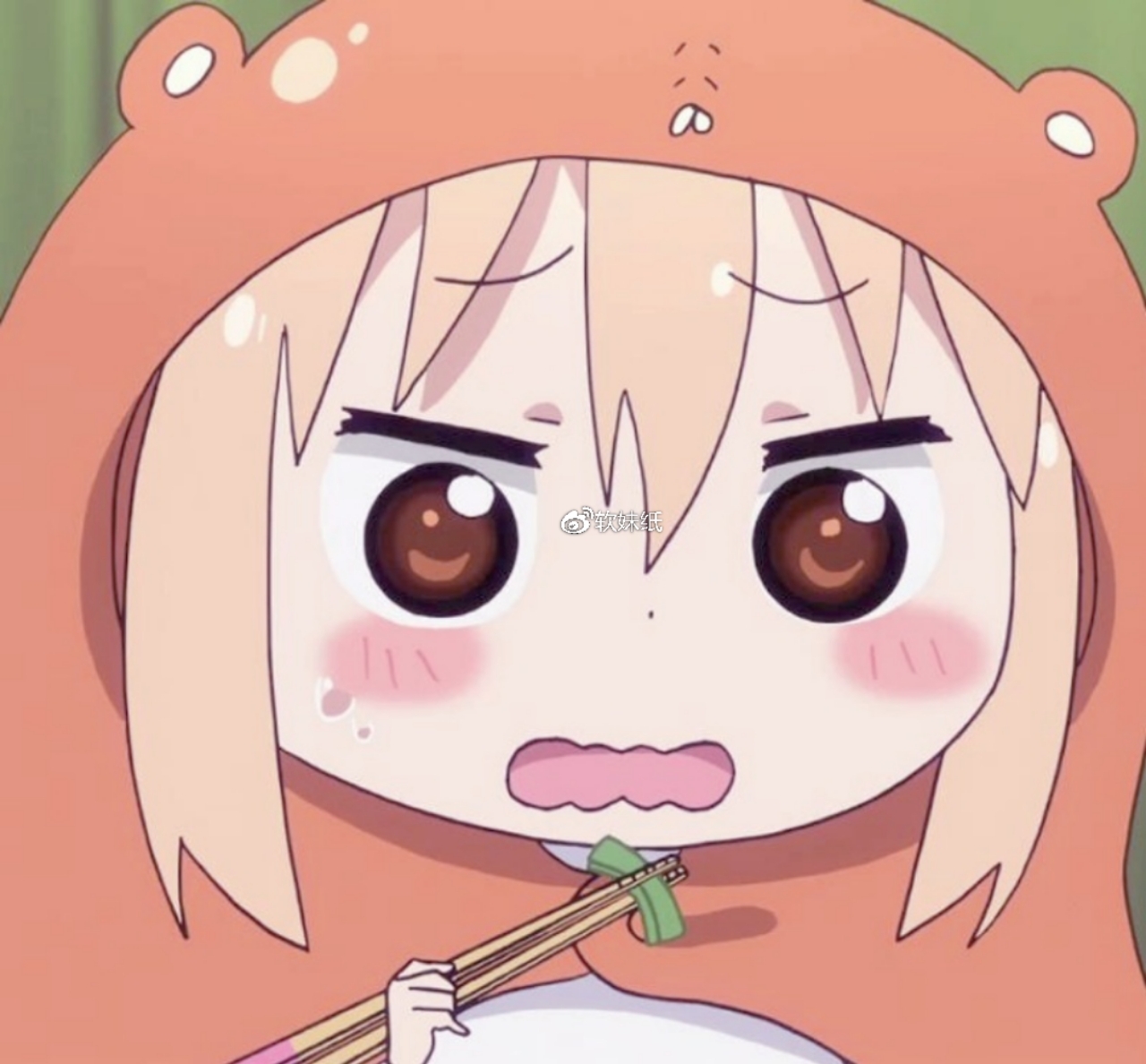 自截动漫头像《干物妹!小埋》大珠子脸土间埋