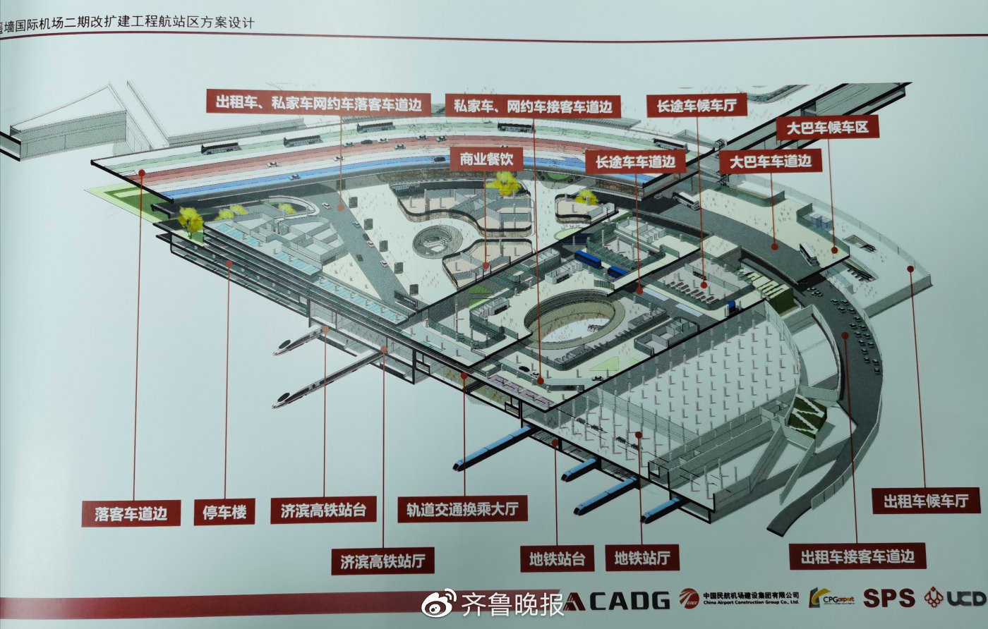 济南遥墙机场二期改扩建航站区设计公布啦咋修改请您提意见