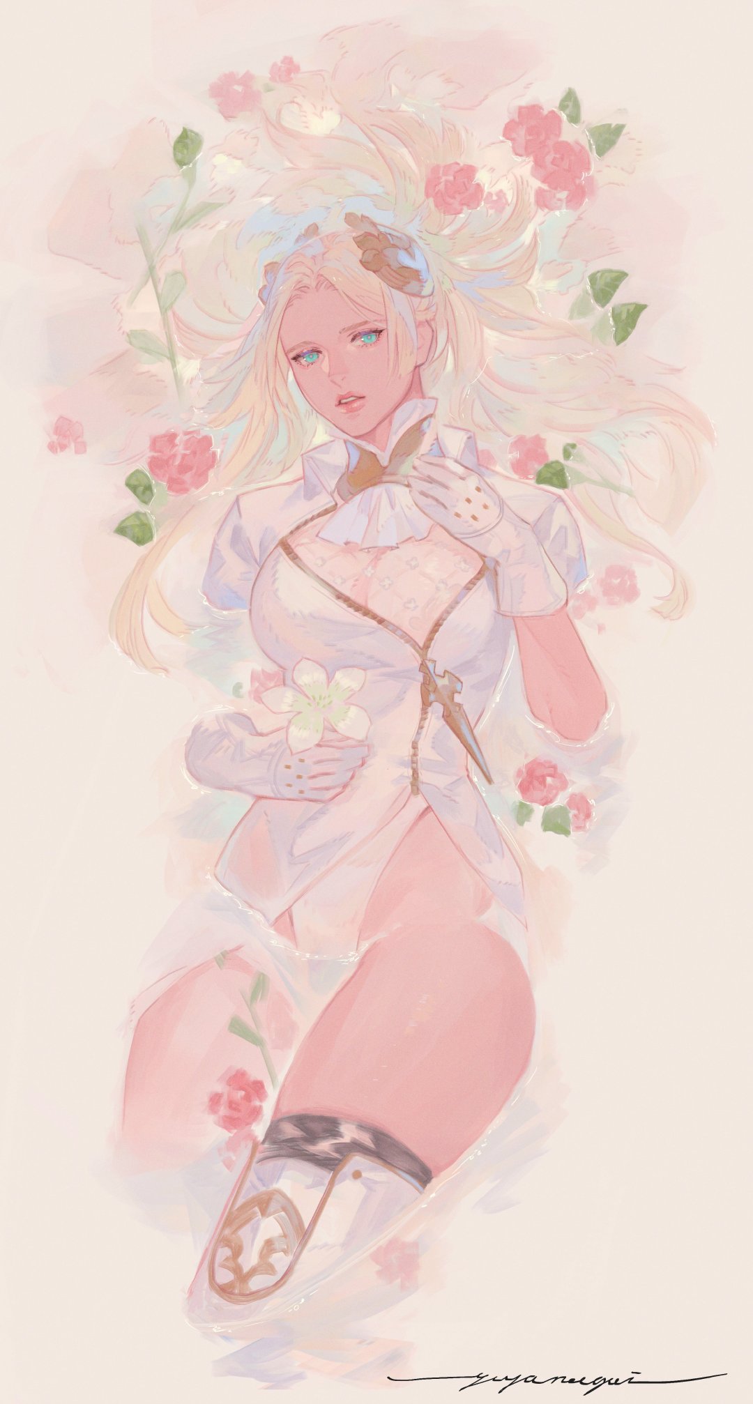 尼尔自动人形 角色设计师永井悠也更新了部队司令官新绘