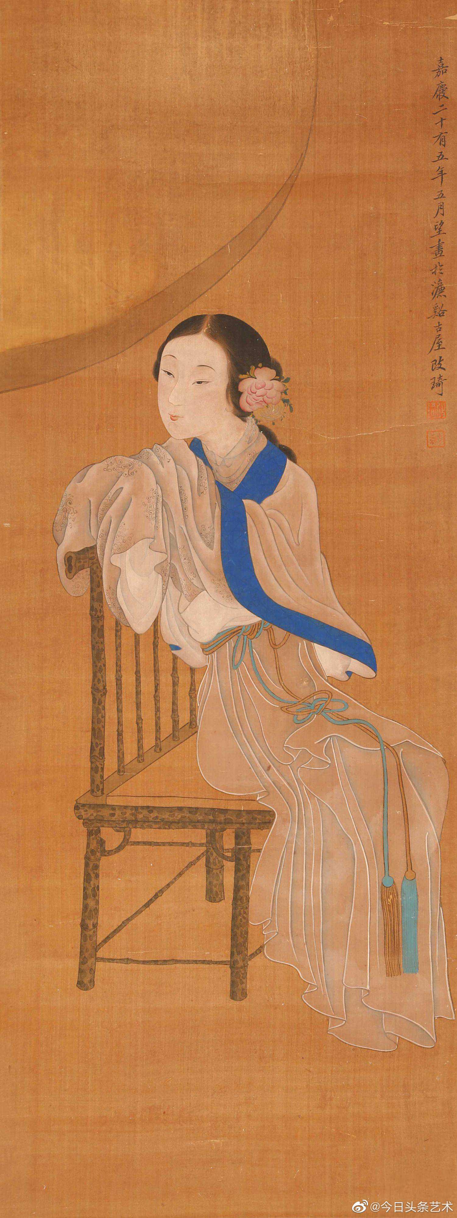 清代画家改琦仕女画