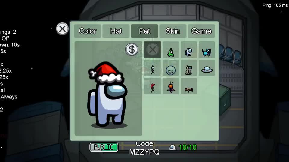 amongus在我们之间游戏内鬼小红来给大家送礼物了