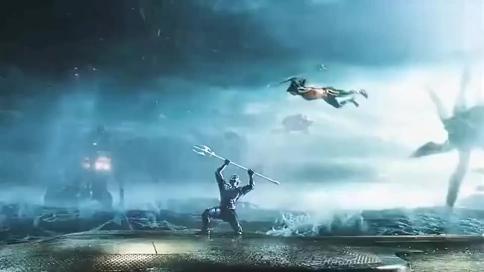 海王坐骑出场的一刻看得我全身掉鸡皮疙瘩