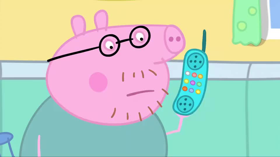 小猪佩奇猪奶奶真厉害第一次玩电脑游戏就创下了超高记录