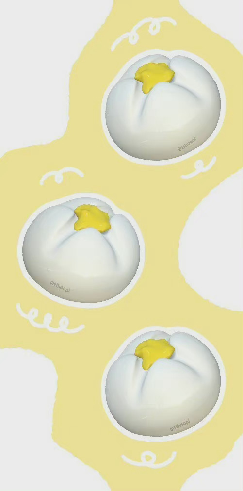 色系壁纸 奶黄色