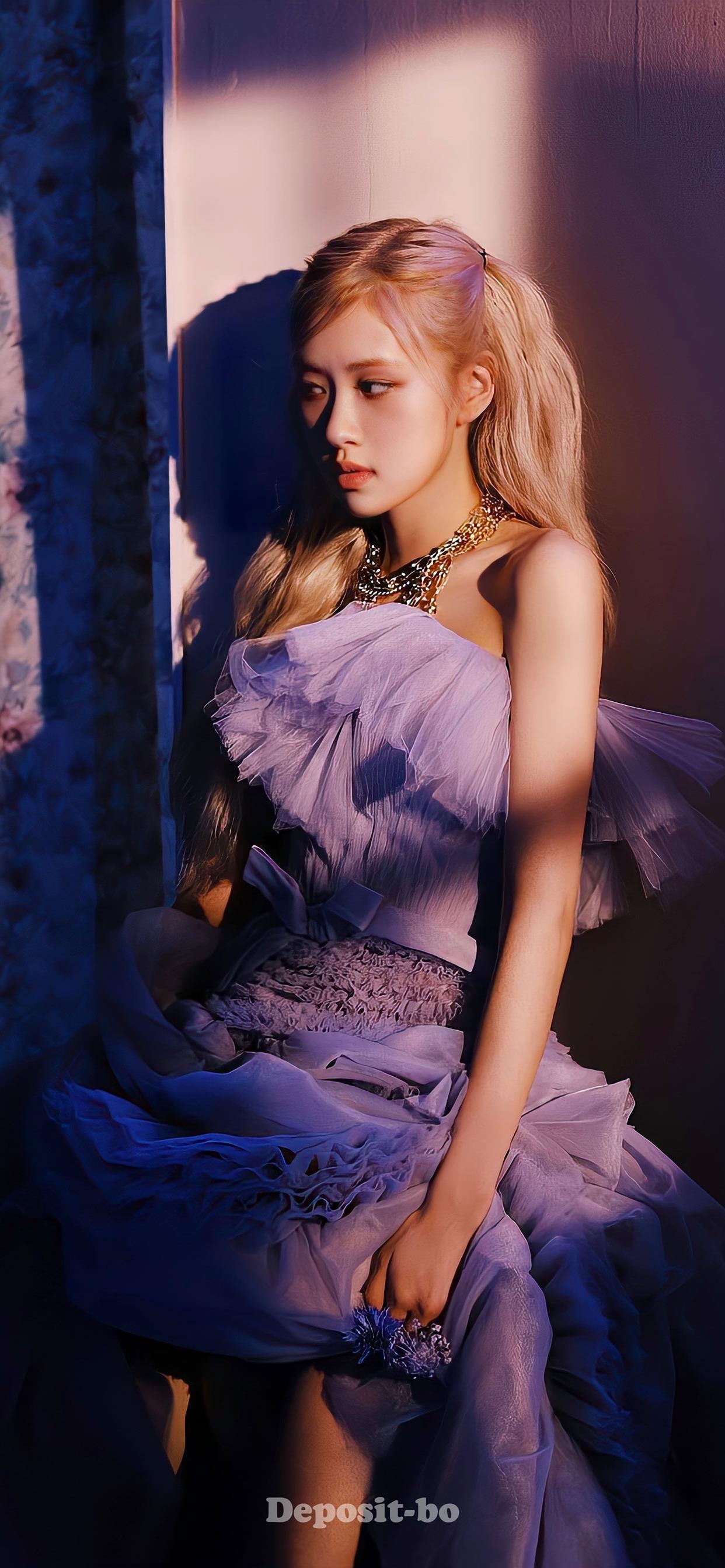 rosé朴彩英锁屏壁纸太飒了__财经头条