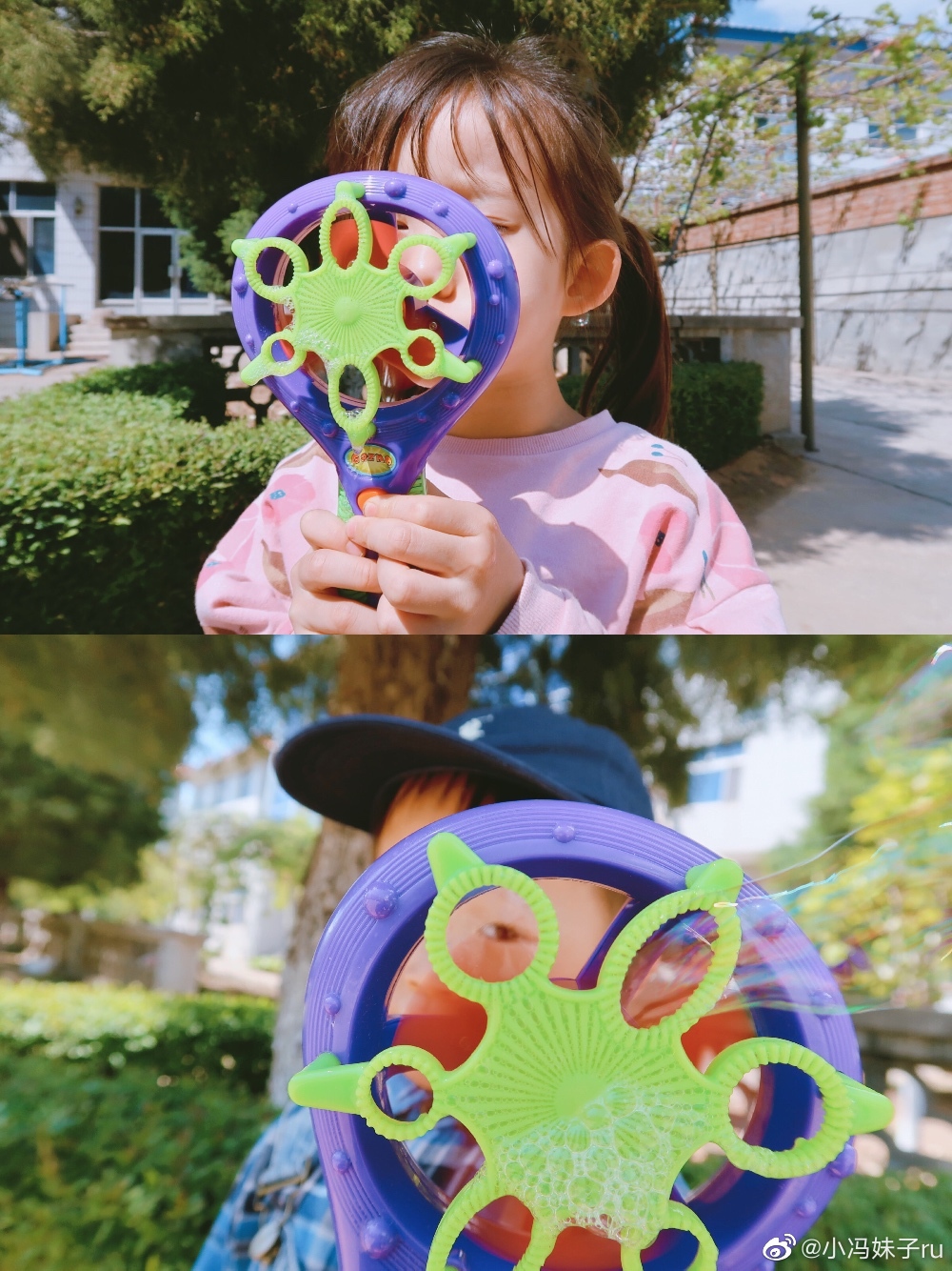 的时候谁还不是个宝宝了我先玩了泡泡机除了孩子爱玩之外还是拍照神器