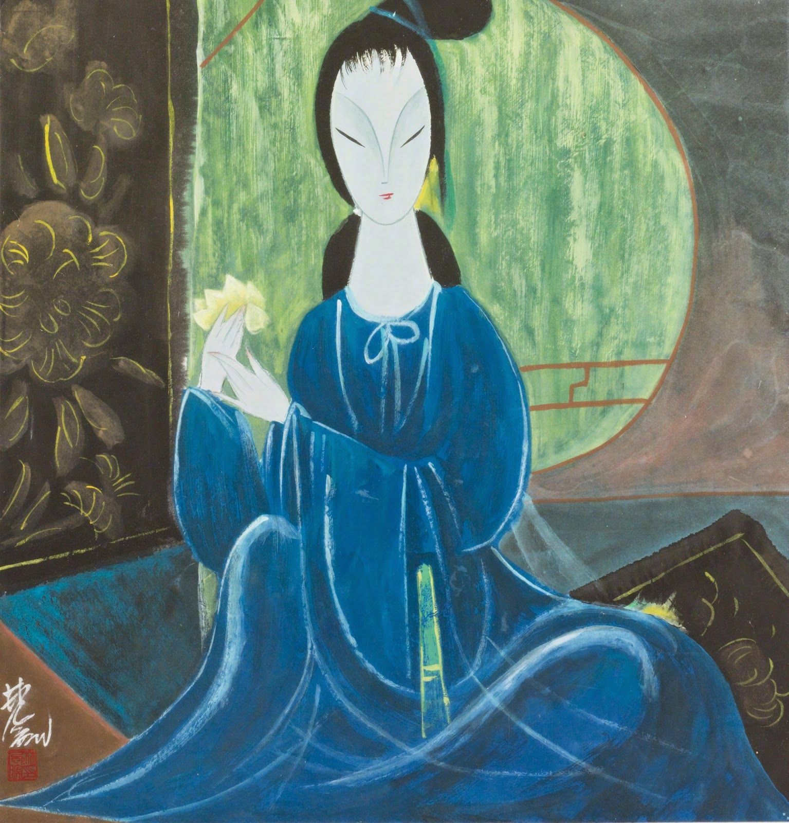 林风眠 绘画作品_高清图集_新浪网